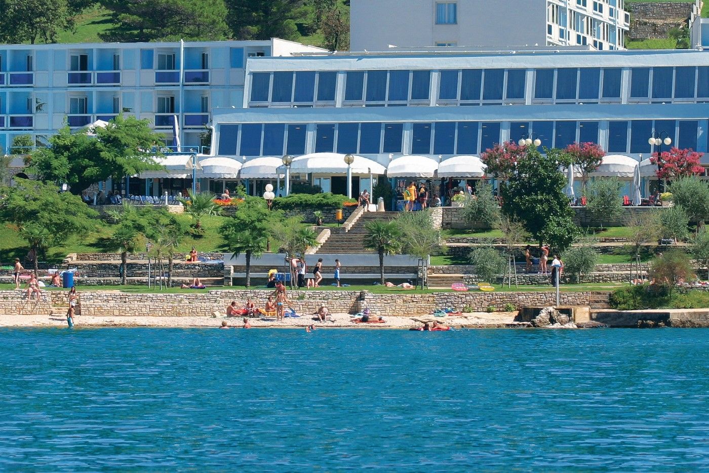 Hotel Plavi Plava Laguna Poreč Exteriér fotografie